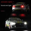 1:32 Ford Mustang Shelby GT500 Alloy Sports Car Model Diecast Toy Vehicles Metal Car Model Simulation Collection Kids Toy Gift. 