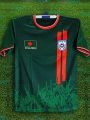 B-d Short Sleeve Football Jersey for Men - Half Sleeve t-shirt - Banglades Fan Jersey. 