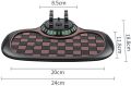Car Dash Grip Pad, 360 Degree Rotating Car Phone Holder, Dashboard Mat Anti Slip, Car Accessories Dashboard Grip, Multifunctional Anti Shake Waterproof Dashboard Pad, Sunglasses Holder for Dashboard. 