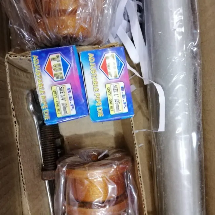 Pipe%20Threading%20Die%20Set%201/2",%203/4",%201"%20Ratchet%20Die%20Stock,%20Adjustable%20Stock%20&%20Die%20Set%20Heavy%20duty%20as%20a%20picture%20-%20Image%205