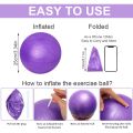 25cm Yoga Ball Pilates Balls Fitness Anti Burst Pregnancy Exercise Balls Indoor Training Supplies Fashion Sports Entertainment.