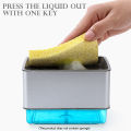 Dishwasher Liquid Soap Dispenser Box - Brush Holder. 