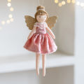 Cute Expression Decor Sparkling Angel Doll Hanging Ornament for Christmas Tree New Year Decor Buyers' Favorite Christmas Tree Decoration. 