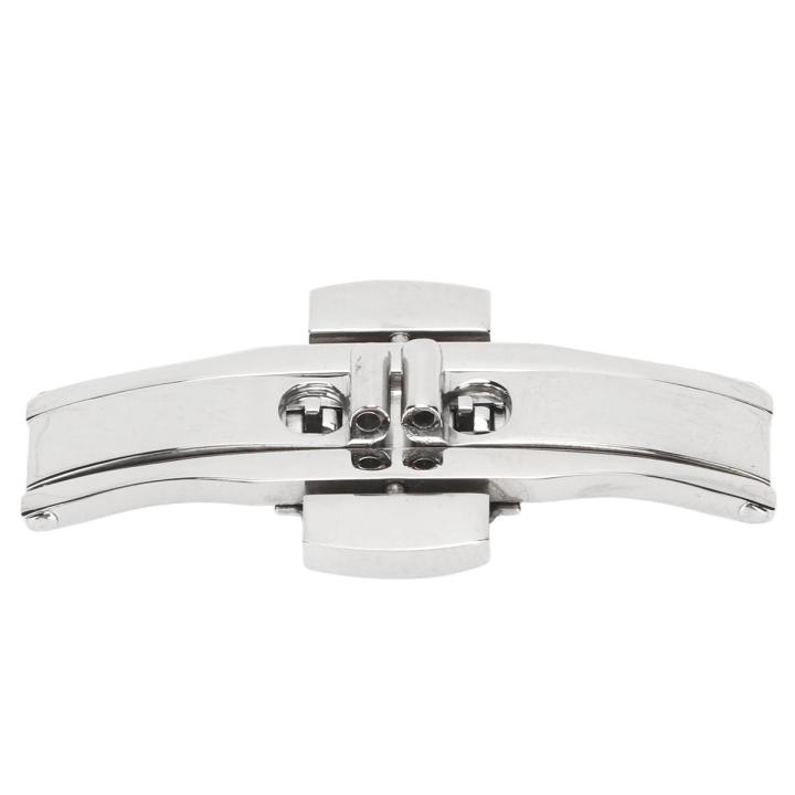 Butterfly Watch Deployment Clasp, Rustproof Stainless Steel Deployment Clasp for Ordinary Watches