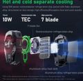 Plextone EX2 Plus Mobile Phone Cooler – RGB Gaming Semiconductor Radiator Cooling Fan. 