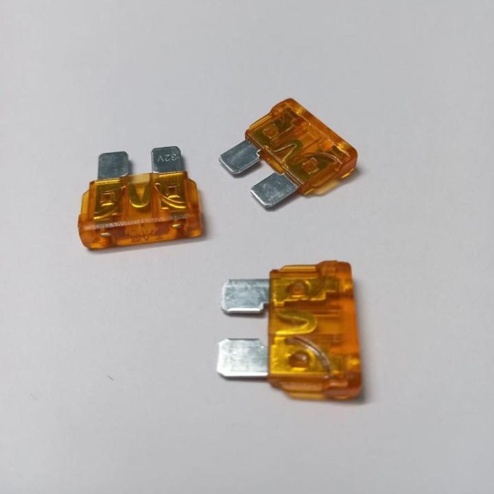 2Pcs- Fast Blow Type DC 32V 40A ATO ATS ATC Blade Fuses Size 19x19x5mm Fast Acting Fuse 40 Amp Car Boat Truck Automotive Spare Electrical Circuitry & Parts