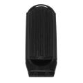5X Portable Travel Folding Hair Brush with Mirror Compact Pocket Size Comb-Black. 