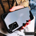 Casinglee For Realme GT case Glass silicon Full Protection Tempered Glass Back cover for Realme GT Phone cases For girls and Boys.