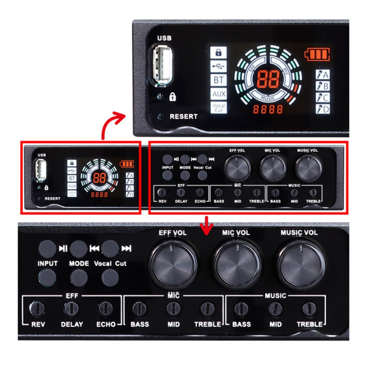 Wireless%20Microphone%20System%20Single%20Cordless%20Microphone%20Set%20Single%20Cordless%20Microphone%20Set%20UHF%20Professional%20Dynamic%20Mic%20Metal%20for%20Karaoke%20Home%20Church%20-%20Image%203