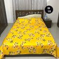 King Size Premium Bed Sheet 88" x 98" with 2 Pillow Covers new design is 12. 