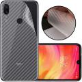 3D Carbon Fiber Back Poly Sticker For Xiaomi Redmi Note 7 PRO / Redmi Note 7s/ Redmi Note 7. 