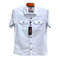 Double Pocket Short Sleeve Shirt For Men.