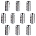 20 Pcs Thread Reducing Nuts Screw Sleeve Bolt Conversion Nuts M8 Male To M6 Female Thread. 