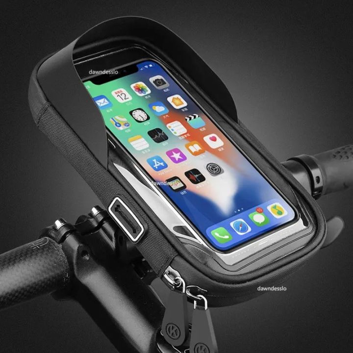 Bike Mount & Waterproof Protective Case for Motorcycle, Motorbike or Bicycle Handlebars fits Navman PiN570 (SKU 9551) main image 0