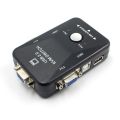 KVM Switch 2 Port VGA Switch USB 2.0 KVM Mouse Switcher Keyboard.