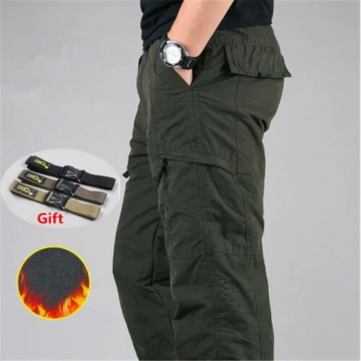 Men's%20Cargo%20Pants%20Winter%20Casual%20Warm%20Thicken%20Fleece%20Pants%20Men%20Cotton%20Multi%20Pockets%20%20Military%20Baggy%20Tactical%20Pants%20-%20Image%203