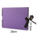 Photo Album Photo Storage Book Wear-resistant DIY Craft Modern 40 Sheets 80 Pages Handmade Photo Albums Idol Picture Book Amour zii.