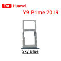For Huawei Y9 Prime 2019 Sim Tray Micro SD Card Sim Slot with Sim Ejector Pin Replacement Part.