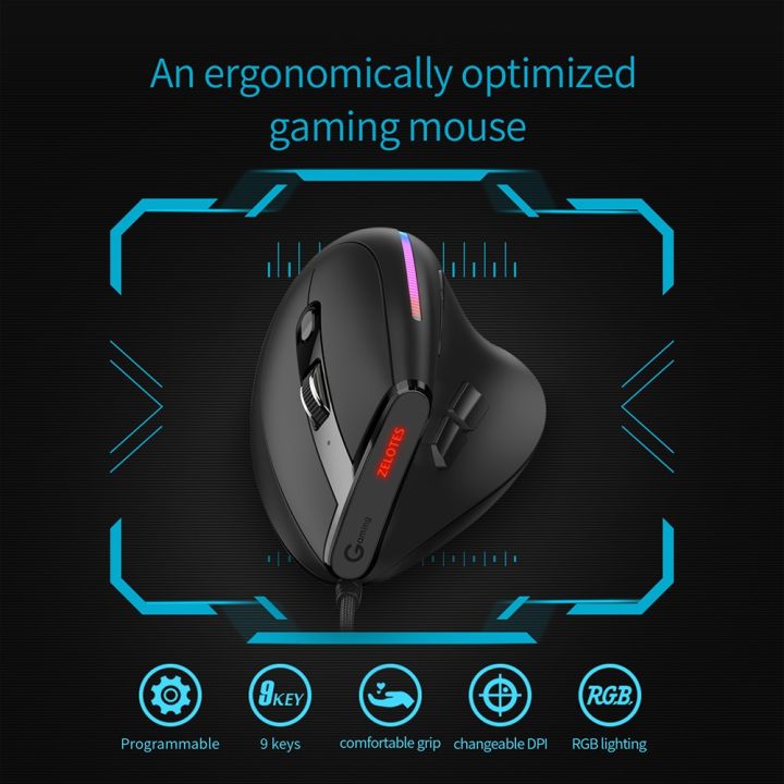 ZELOTES%20T-50%20Wired%20Vertical%20RGB%20Gaming%20Mouse%20Optical%20Mouse%209Buttons%2012800%20DPI%20Adjustable%20for%20PC%20Computer%20Laptop%20Desktop%20Notebook%20-%20Image%202