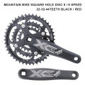OIMG In Stock Detachable Square Taper Crankset 8/9 Speed Single Disc Single Speed Round Oval Chainring And Crank 22/32/44T Bike Crank Arm Spot Delivery. 