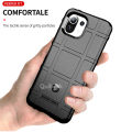 Quiberk for Xiaomi 11 Lite 5G NE / Mi 11 Lite Shockproof Armor Case Full Protection Soft Phone Back Cover. 