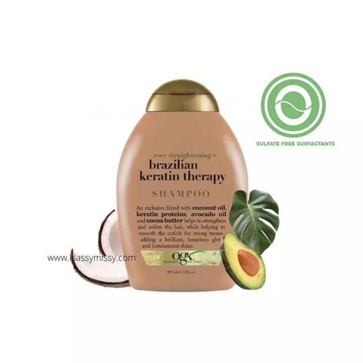 International Germany product Hair care Ogx ever straightening