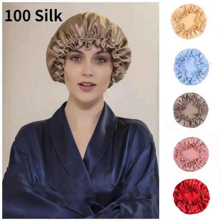 Large%20100%20Silk%20Sleeping%20Cap%20For%20Women%20Hair%20Bonnets%20Head%20Cover%20Hair%20Loss%20Hats%20Luxury%20Silk%20Bonnets%20Night%20Hair%20Wrap%20Mulberry%20Silk%20-%20Image%206