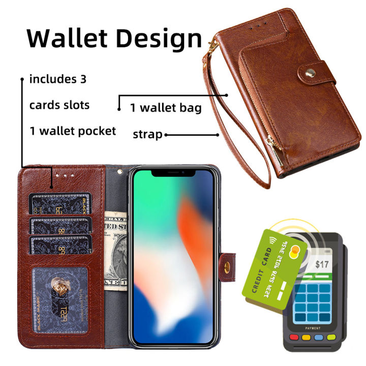 %E3%80%903C%20VictoryEagle%E3%80%91Case%20Oppo%20A16%20casing%20wallet%20flip%20case%20phone%20TPU%20back%20cover%20zipper%20card%20-%20Image%205