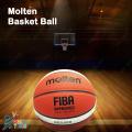 MOLTEN FIBA Indoor/Outdoor Basketball - Official Size 7, Made in Thailand. 