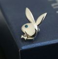 Rabbit Son Men's Suit and Shirt Collar Pin Brooch, Alloy and Stone. 