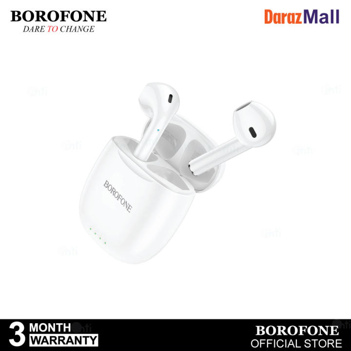 BOROFONE BW17 Wireless Earbuds TWS headset- White