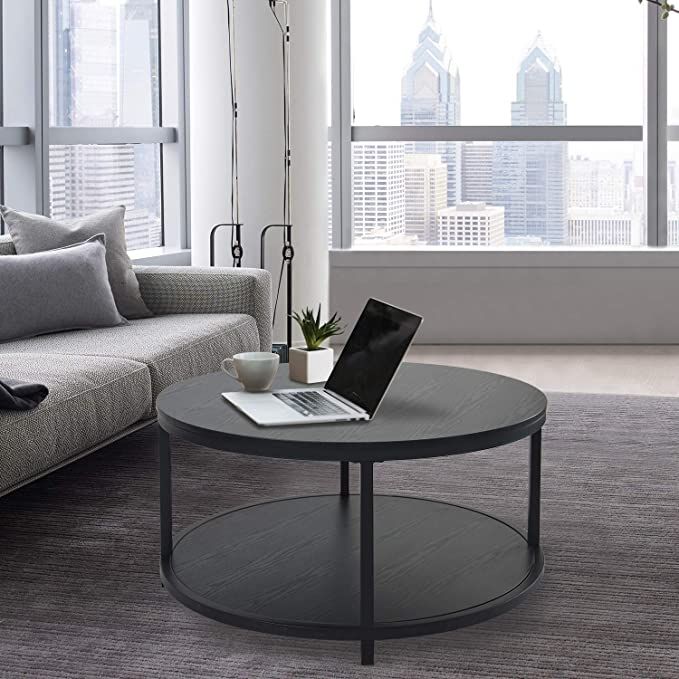 Round%20Coffee%20Table,%2036%20inch%20Rustic%20Wooden%20Surface%20Top%20&%20Sturdy%20Metal%20Legs%20Industrial%20Sofa%20Table%20for%20Living%20Room%20Modern%20Design%20Home%20Furniture%20with%20Storage%20Open%20Shelf%20(Black)%20-%20Image%206