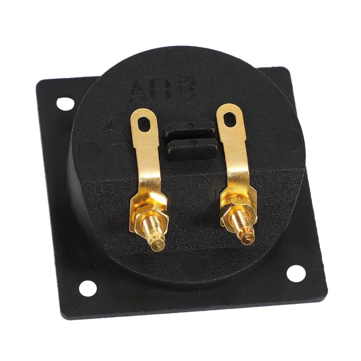 4X%20New%20Square%20Board%20Binding%20Post%20Speaker%20Box%20Terminal%20Cup%20Wire%20Cable%20Box%20Connector%20-%20Image%208