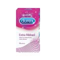 Durex Extra Ribbed 10 Condoms INDIAN. 