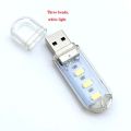 Mini Portable USB LED 5V 3 LED Light SMD Table Desk Lamp Book Flashlight Night Light for Power Bank Laptop Camping. 