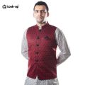 Printed Katan Koti Modicoat Waistcoat Vest for Men. 