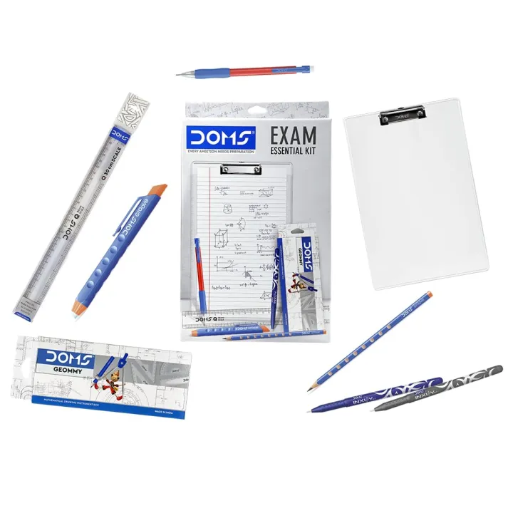 DOMS%20EXAM%20Essential%20KIT,%20Writing%20pad,%20Geometry%20Box,%20Pen,%20Pencil,%20Erasers,%20Mechanical%20Pencil%20-%20Image%205