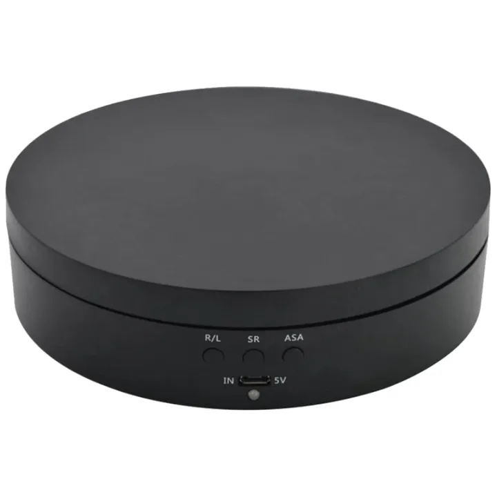 Black%20Rechargeable%20Turntable%20Display%20Stand,%20360%20degree%20Rotation%20Speed/Angle%20Adjustable%20for%20Photography/Jewelry%20Display%20-%20Image%202
