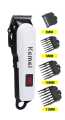 Kemei Km-809A Digital Electric ac/dc Rechargeable Professional Hair Clipper Trimmer(clipper only).