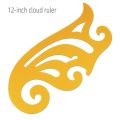 Empire sewing ruler and French curve, used for pattern making drafting, transparent plastic fashion designer ruler pieces assemb. 