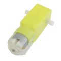 3V ~ 6V DC  Yellow Gear Motor for Robot Wheel (1 pcs ). 