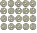 4V 5 Watt Round SMD led Light Bulbs Plate 3ps. 