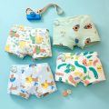 5pcs/lot Kids Boys Underwear Cartoon Children's Shorts Panties Teenagers Cotton Underpants Lions Cute Cartoon Patterns. 