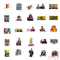 ❉ Brooklyn Nine-Nine - Series 01 Classical TV Shows Stickers ❉ 50Pcs/Set DIY Fashion Luggage Laptop Skateboard Decals Doodle Stickers.