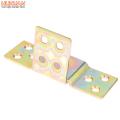 1set Bed Hinges Bed Plug-in Hardware Pendant Fastener Hinge Latch Fittings Furniture Connector Bed Beam Support Frame Fixings.