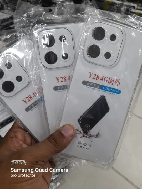 Vivo%20Y28%204G%20Soft%20Thick%20Air-Bag%20Silicone%20Clear%20Bumper%20Back%20Cover%20Transparent%20Phone%20-%20Image%202