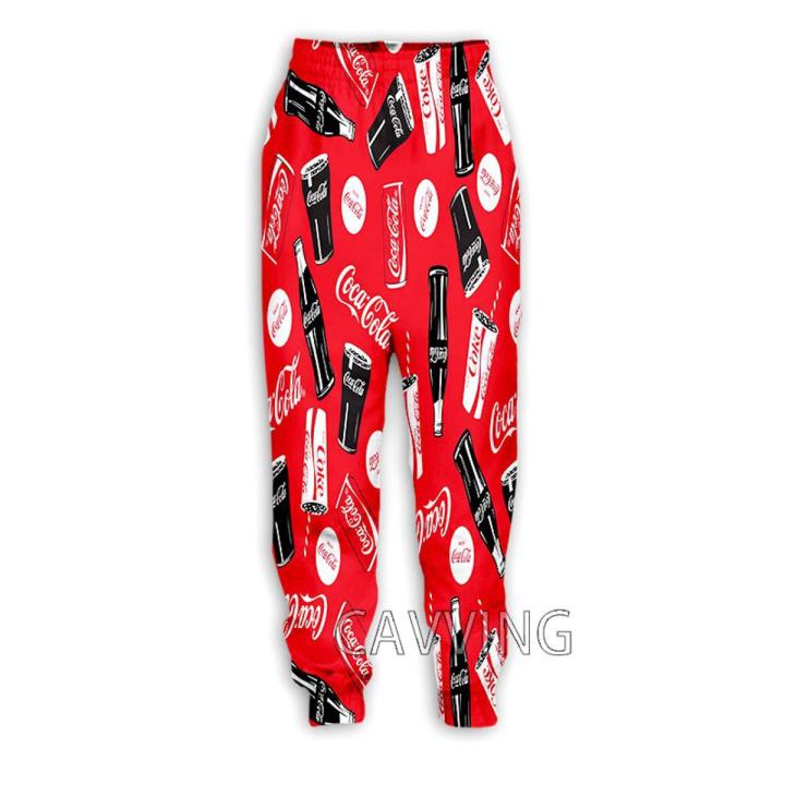 CAVVING 3D Printed Coke Casual Pants Sports Sweatpants Straight Pants Sweatpants Jogging Pants Trousers H01