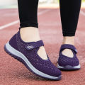 Zulijian Shoes for the Old Women's Flagship Summer Mom Sandals Middle-Aged and Elderly Non-Slip Soft Bottom Walking Shoes Grandma Shoes. 