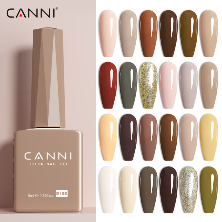 CANNI%20Gel%20Nail%20Polish%20VIP%20Kit%20Gorgeous%20Color%20Full%20Coverage%20HEMA%20FREE%20Soak%20Off%20UV%20LED%20Semi%20Permanent%20Gel%20Varnish%20Winter%20Nails%20-%20Image%202