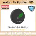 Aolon Air Purifier Q6 Mini Portable Air Purifier Wearable Air Purifier Necklace USB Air Cleaner Travel-Size Purifier for Small Space Remove PM2.5, dust ,for home and outdoor. 